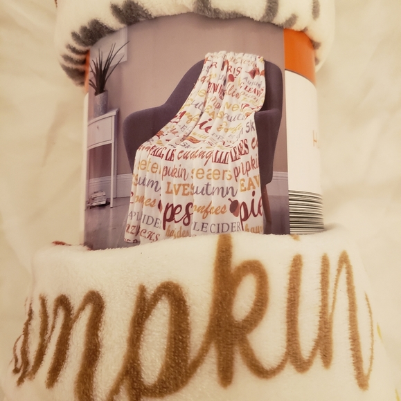 Fall Throw Blanket - Picture 1 of 3